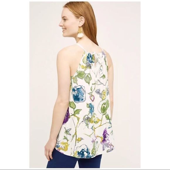Isabel Floral Embroidered Tank M One September - Picture 4 of 8